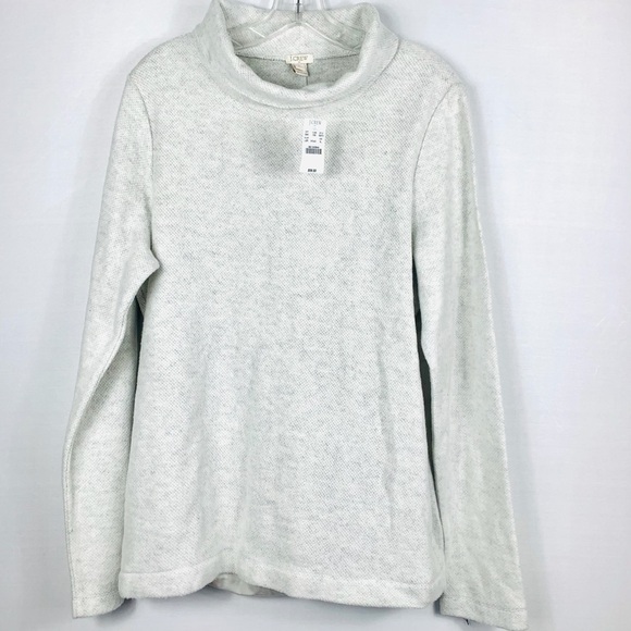 J. Crew Sweaters - NWT J.Crew Fleece Pullover Cowl Neck Knit Sweater